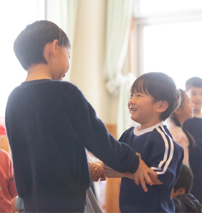 幼児（３～５歳）の異年齢混合クラス