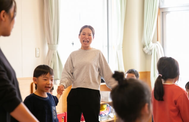 保育士の関わり方